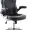 Gaming Chair, Racing Style Bonded Leather Gamer Chair, Ergonomic Office Chair Computer Desk Executive Chair, with Adjustable Height and Flip-Up Arms, Gaming Chair for Adults Teens Kids Men Women