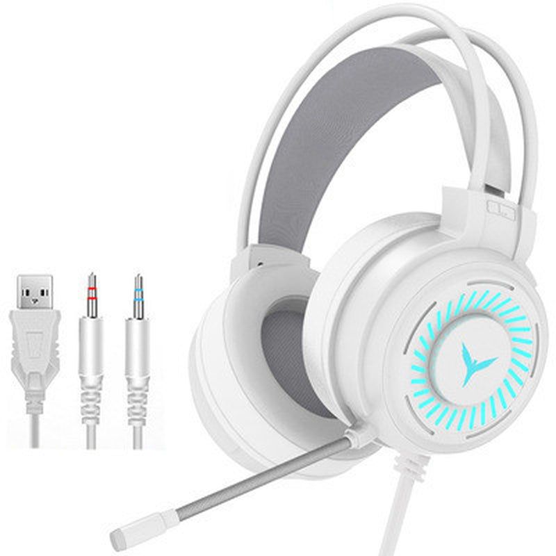 King G60 Gaming Headphones Gaming Wired 7.1 Channel Eating Chicken Desktop Computer Notebook Headset