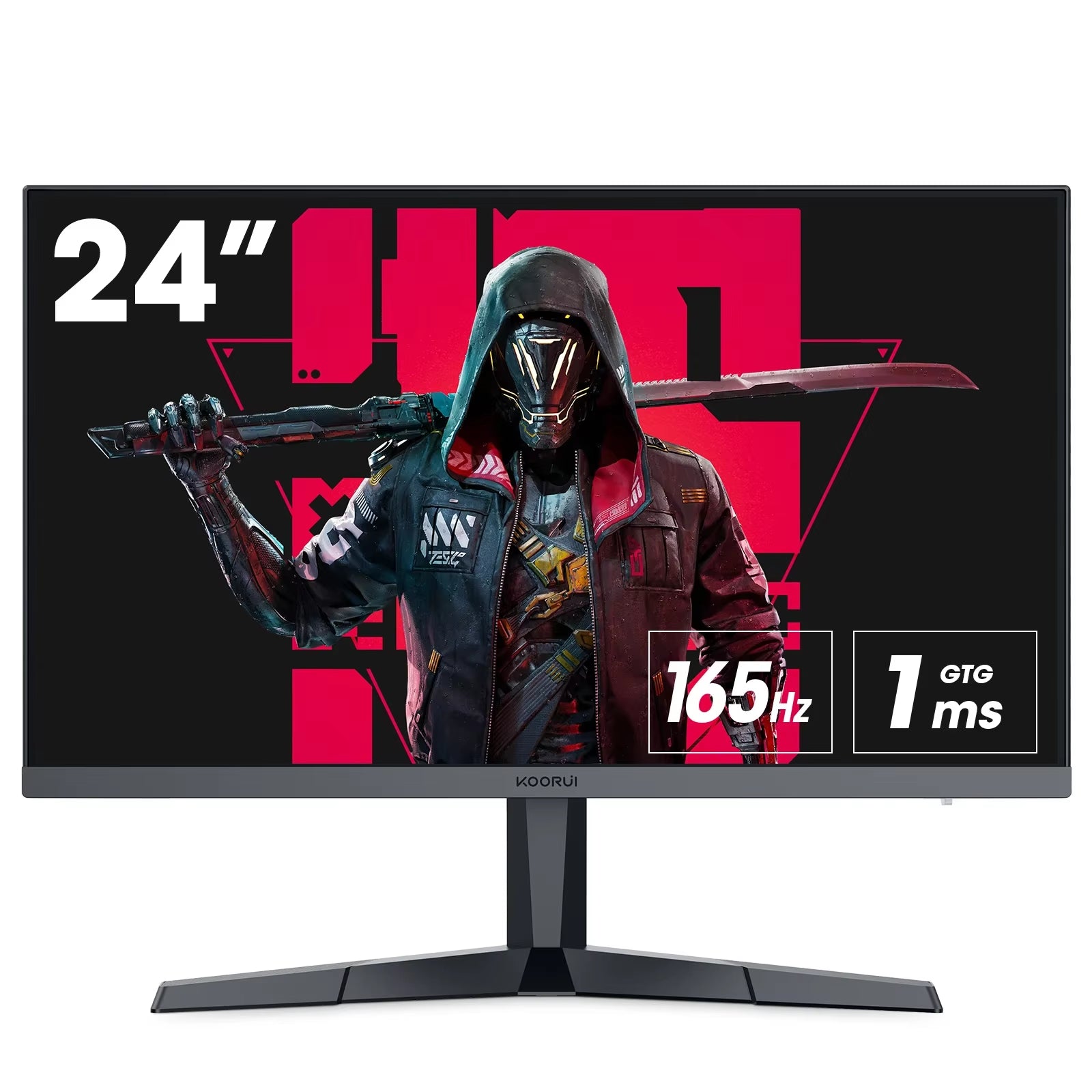 KOORUI- 24 Inch 144Hz 165Hz 240Hz Monitorcomputer Pc Display 240Hz 1Ms Response Time Monitor 24Inch Gaming Monitor